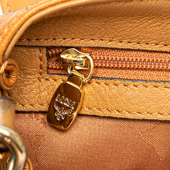 Pre-Loved MCM Visetos Satchel - Picture 7 of 11